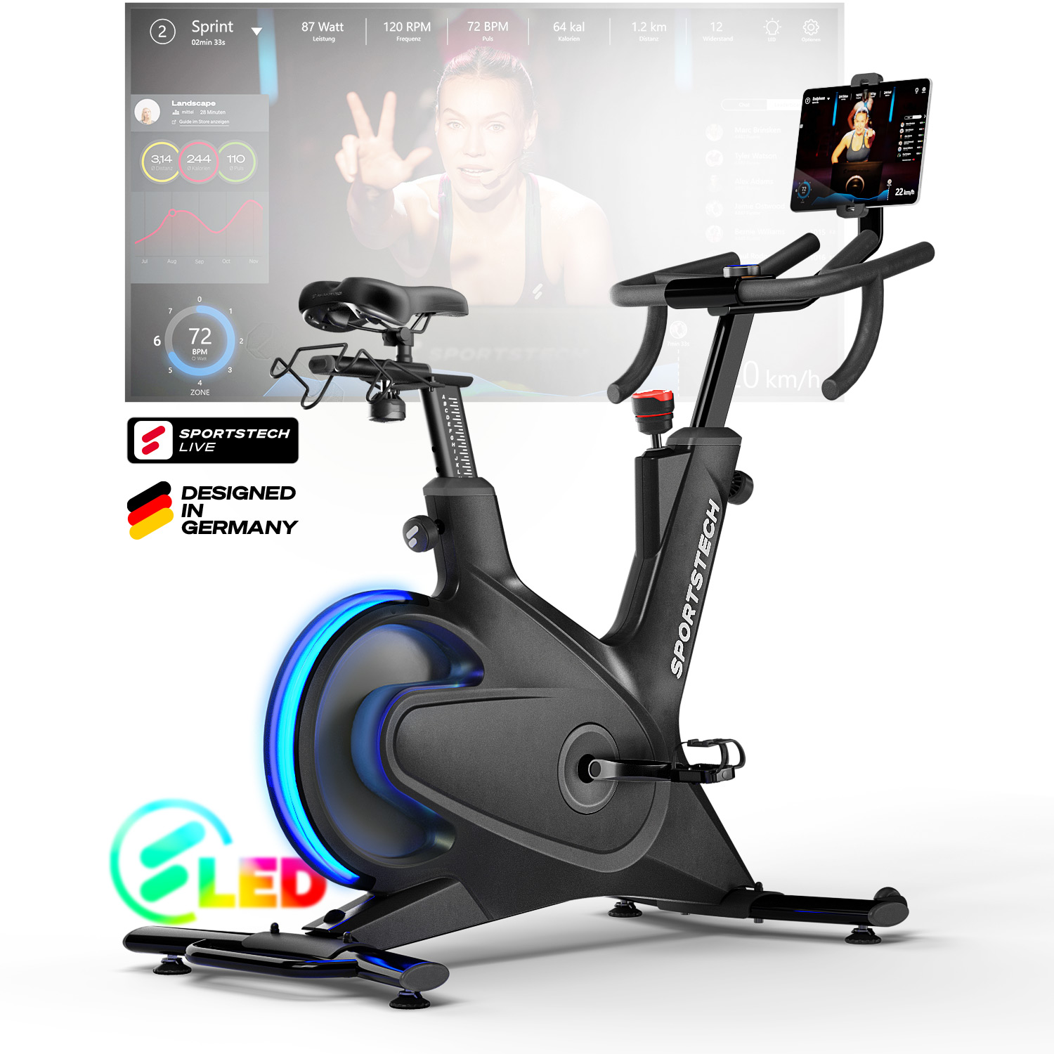 Sportstech sBike Lite